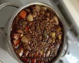牛ホホ（スネ）肉の赤ワイン煮　フレンチ編作り方13写真