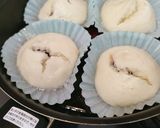 レンジでも蒸しても◎牛乳あんこ蒸しパン作り方12写真