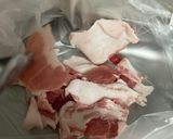 我が家の豚コマカリカリしょうが焼き作り方1写真