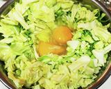 「米粉活用」米粉のシーフードお好み焼き作り方6写真