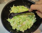 「米粉活用」米粉のシーフードお好み焼き作り方9写真