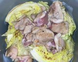 キャベツと鶏胸肉の食べるスープ作り方4写真