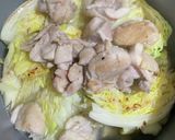 キャベツと鶏胸肉の食べるスープ作り方6写真
