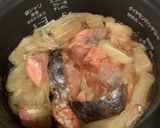 簡単　しゃけご飯　余ったらおにぎりに作り方4写真