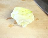 硬いレタスの真ん中は千切りにしちゃえ！作り方1写真