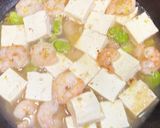 豆腐*エビ*そら豆の簡単うま煮♪作り方4写真