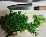 水菜と豆腐のサラダ作り方2写真