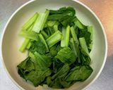 小松菜とツナのさっぱり塩昆布和え♩作り方1写真