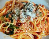 基本のトマトソースで簡単トマトパスタ作り方5写真