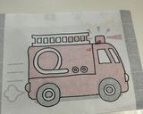 誕生日★チョコプレートで作る消防車ケーキ作り方2写真