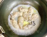 冷凍牡蠣と青菜のモッツァレラグラタン♪作り方4写真