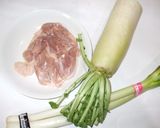 鶏と皮付き大根の煮物♪食べすぎに簡単薬膳作り方1写真