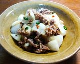 新玉葱のお味噌汁　新玉葱の切り方Ⅰ作り方7写真