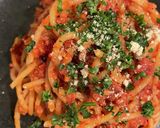 ザクザク！アーモンドのトマトパスタ作り方6写真