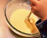 混ぜるだけのたまごふわふわパンケーキ作り方2写真