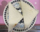 簡単キャベツとハムのホットサンド^_^作り方2写真