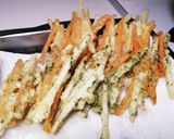 大根の皮のかき揚げ作り方6写真