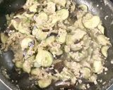 大豆ミートで！ナスのそぼろ炒め作り方6写真