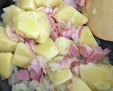 冷凍パイシートで簡単！ベーコンポテトパイ作り方4写真
