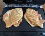 米粉でモッチリ♪たい焼き作り方4写真