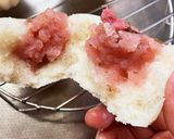 米粉の桜蒸しパン作り方10写真