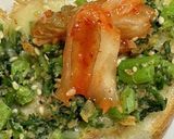 おかずパンに大変身！胡麻和えトースト♪作り方9写真