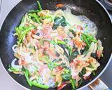 ほうれん草の豆乳クリームスパスタ作り方7写真