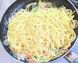ほうれん草の豆乳クリームスパスタ作り方10写真