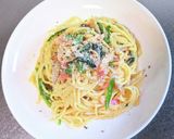 ほうれん草の豆乳クリームスパスタ作り方12写真