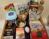 米粉活用　レンジでココア蒸しパン作り方1写真