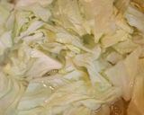 あみエビと春キャベツのパスタ作り方3写真