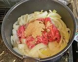 牛肉＆新玉ねぎ＆豆腐のすき焼き風作り方4写真
