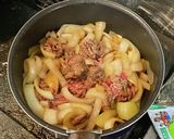 牛肉＆新玉ねぎ＆豆腐のすき焼き風作り方5写真