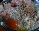 安くてヘルシー　鶏胸肉と豆腐のハンバーグ作り方5写真