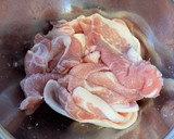 米粉を使った豚のしょうが焼き作り方1写真