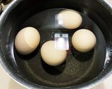 桜色のゆで卵作り方1写真