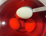 桜色のゆで卵作り方4写真