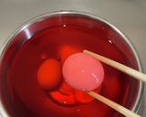桜色のゆで卵作り方5写真