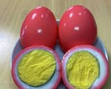 桜色のゆで卵作り方7写真