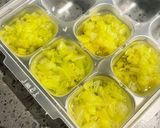 サーモンと白菜のクリーム煮　離乳食保存作り方3写真