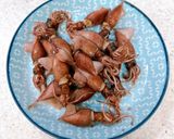 ホタルイカの熱々オリーブオイルがけ作り方1写真