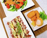 ホタルイカの熱々オリーブオイルがけ作り方9写真