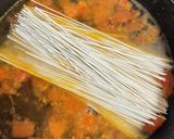 中華風トマトと卵のスープ麺作り方5写真