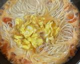 中華風トマトと卵のスープ麺作り方6写真