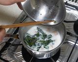 カルボナーラ風スープパスタ作り方2写真