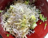 ブロッコリーとじゃこのお焼き作り方2写真