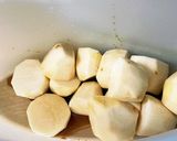 レンジで簡単サクとろ里芋の唐揚げ作り方2写真