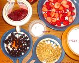 米粉で❤リコッタチーズ入り春色パンケーキ作り方5写真