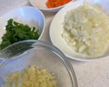 豆腐野菜ハンバーグ(冷蔵庫整理)作り方1写真