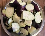 茄子と豚バラの中華炒め　山椒の香り作り方1写真